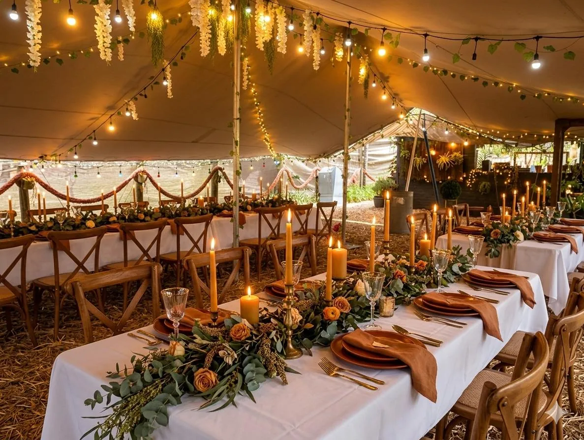 Wedding at Latwai's Oak Tree Garden